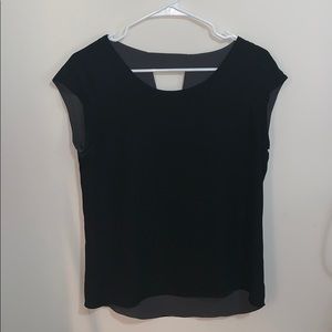 Black simple shirt